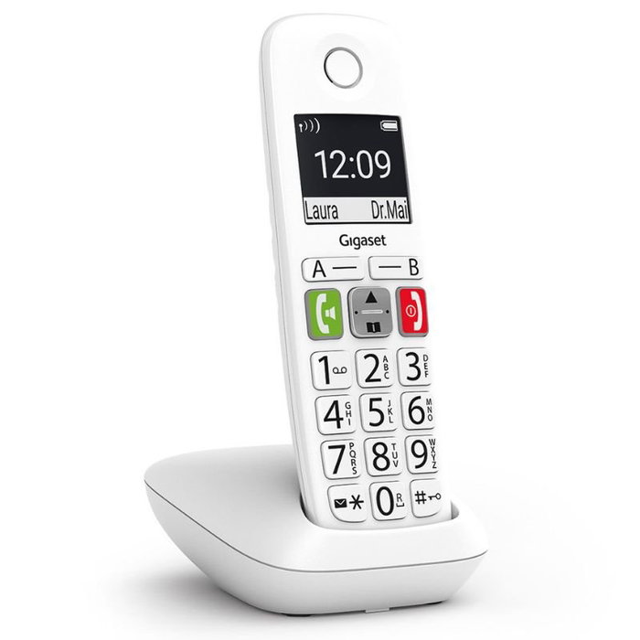 Gigaset E290 Teléfono fijo inalámbrico Blanco